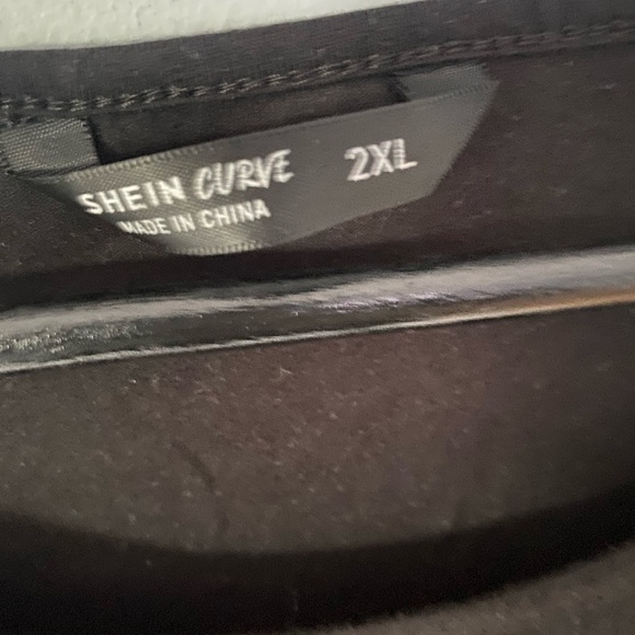 Shein Colorblock Tee Dress - Picture 3 of 6